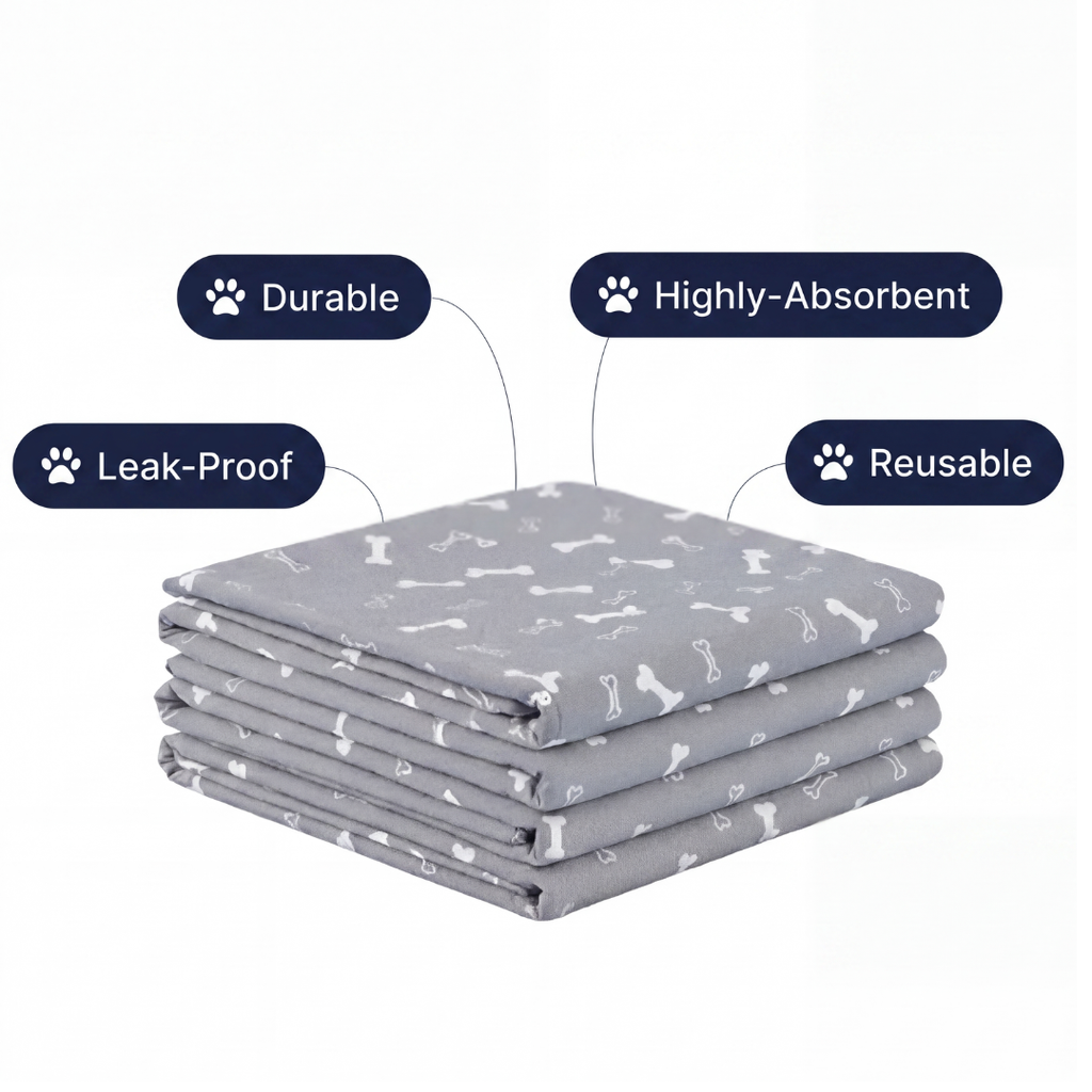 TinyOops washable dog mat bundle